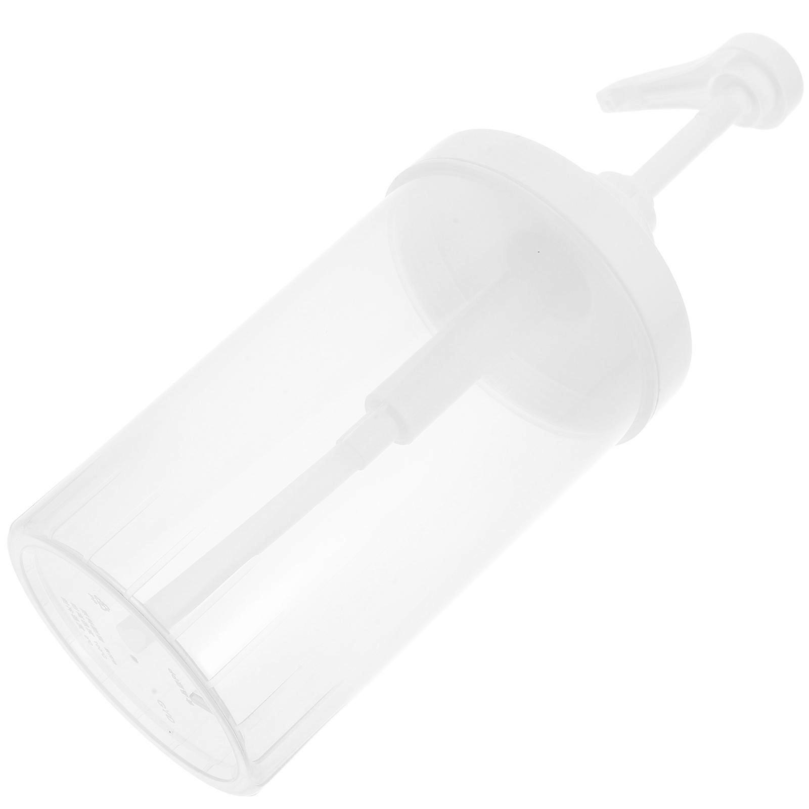 Plastic Syrup Dispenser with Hand Press Pump for Bottle 1 Set