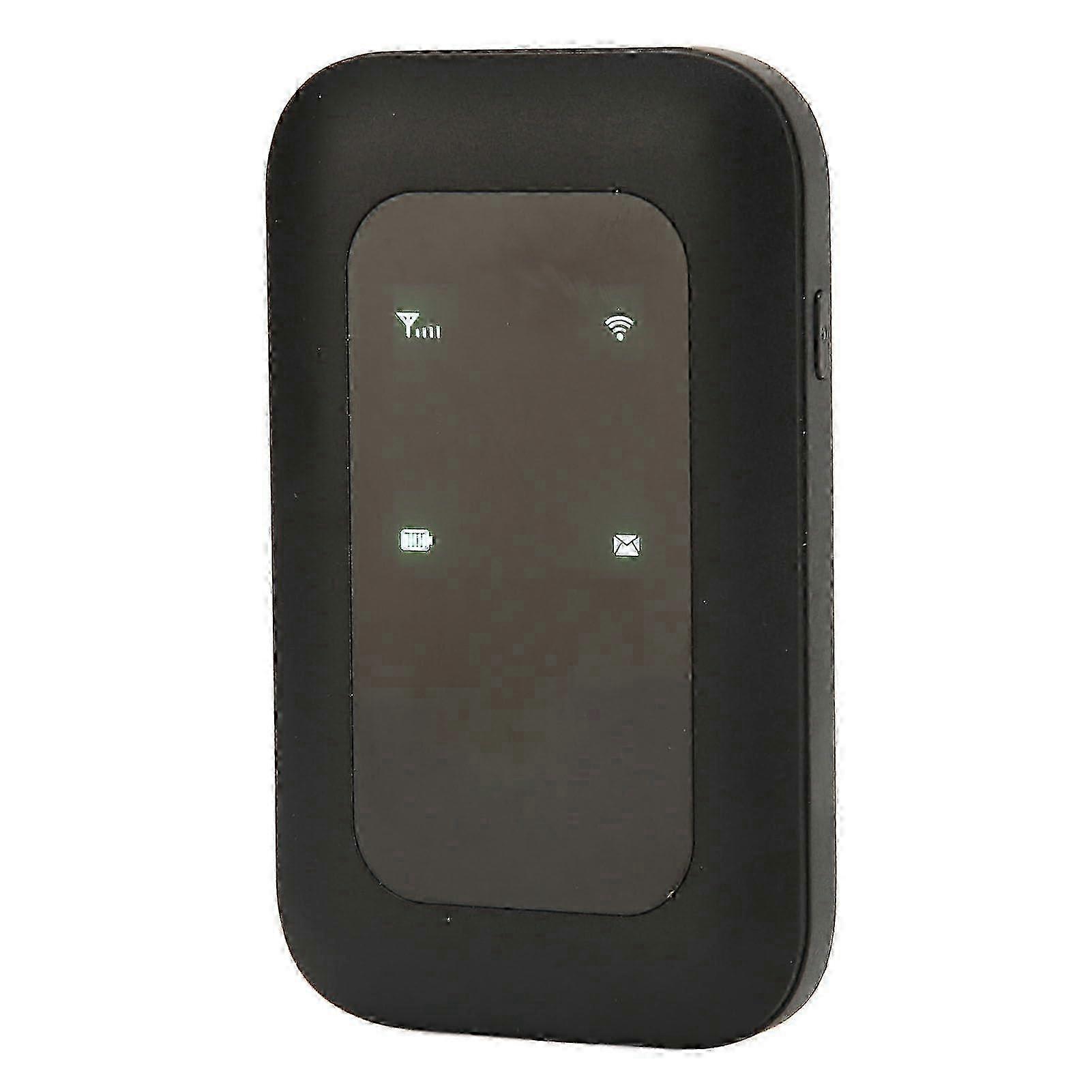 H806 Mobile Hotspot,LED Smart Display Portable WiFi,Multifunctional Card Inserted High Speed Mobile WiFi Hotspot for Car Outdoor Travelers w