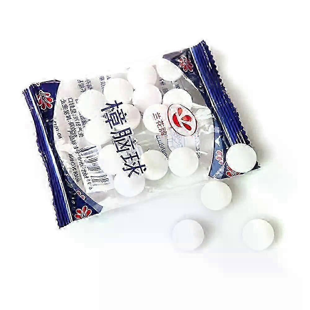 Naftalina Boules Camfor Moth Bile 10 Pungi Sigur Control Dăunători Mothbile Tablete Camfor Natural