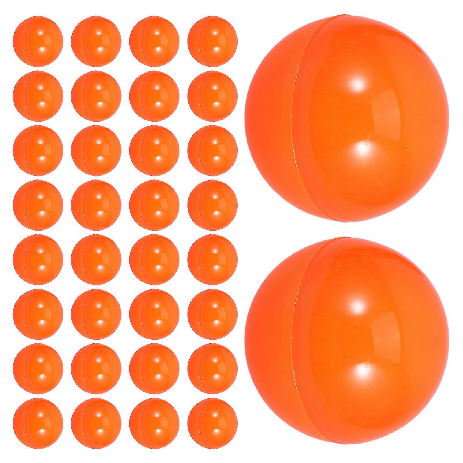 50pcs Lottery Balls Sphere Game Balls Entertainment Openable Balls Activity Lottery Balls