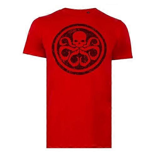 Marvel Mens Hydra Logo T-Shirt