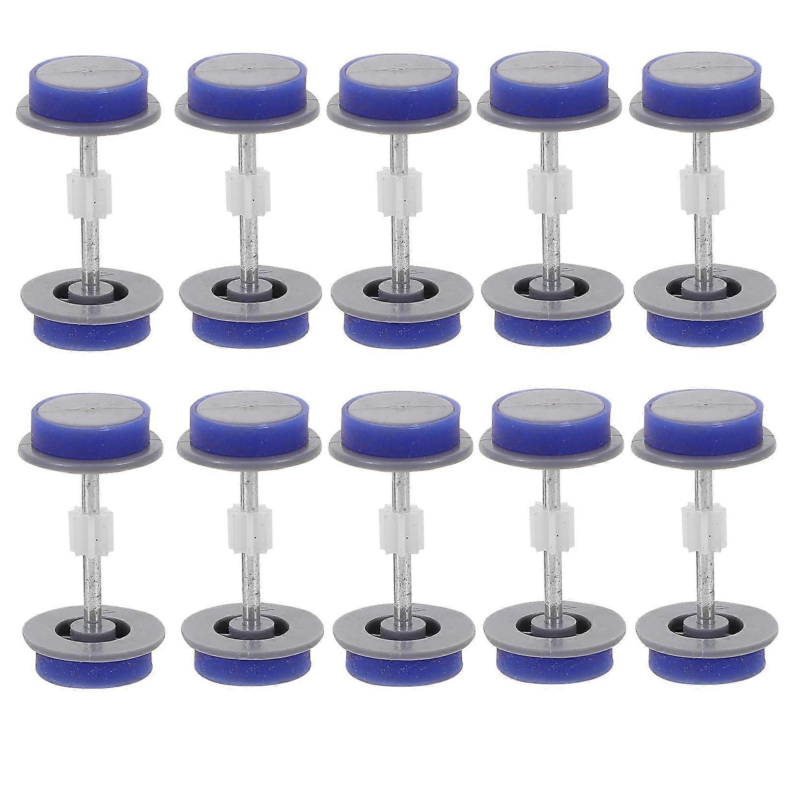 Fire Train Model Accessories Precision Toy Wheels for Replacement 15Pcs Set