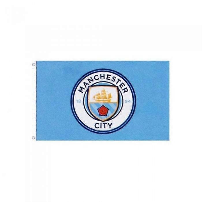 Manchester City FC Core Crest Flag