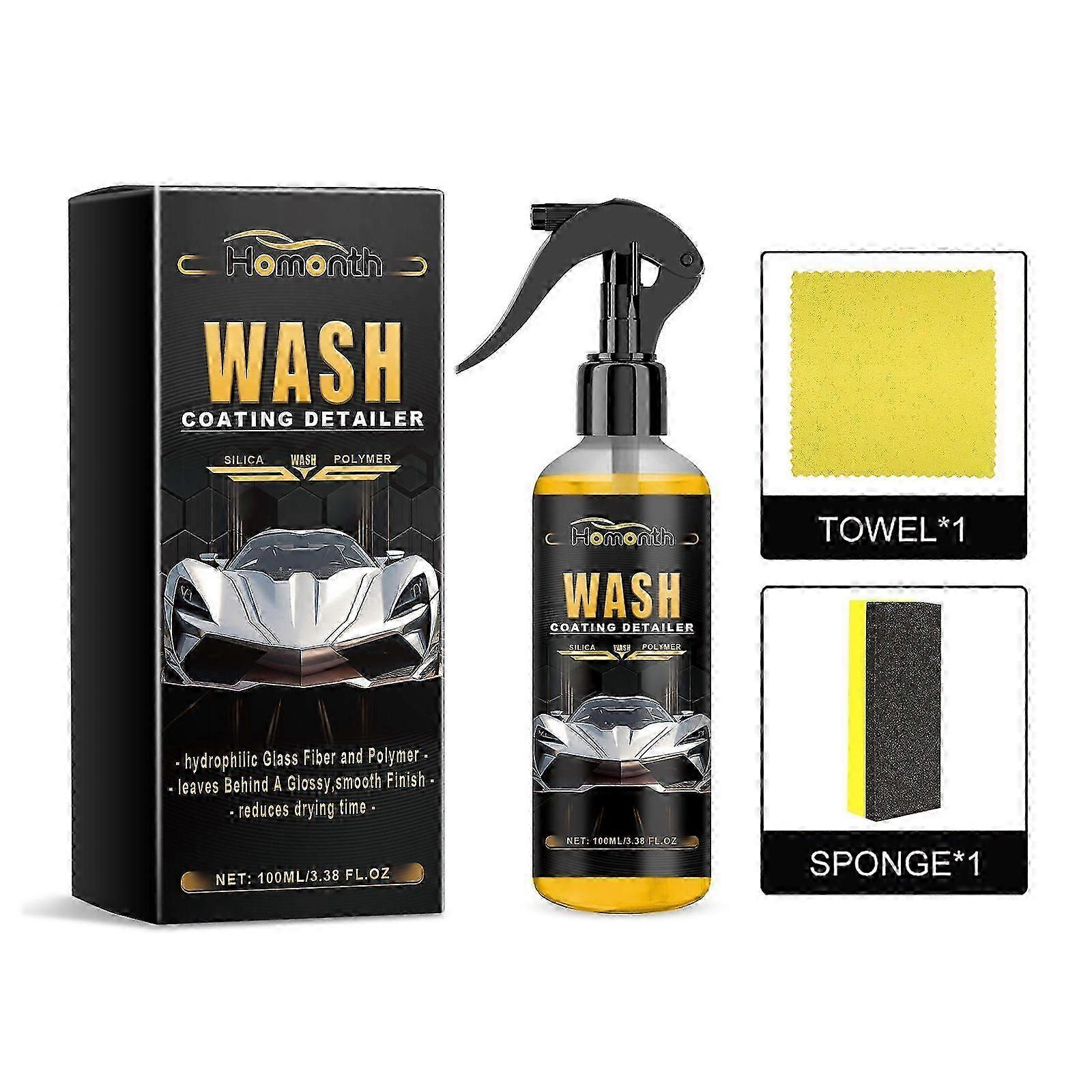 Multi-Purpose Car Wash Coating & Stain Remover - Protect & Shine Your Vehicle