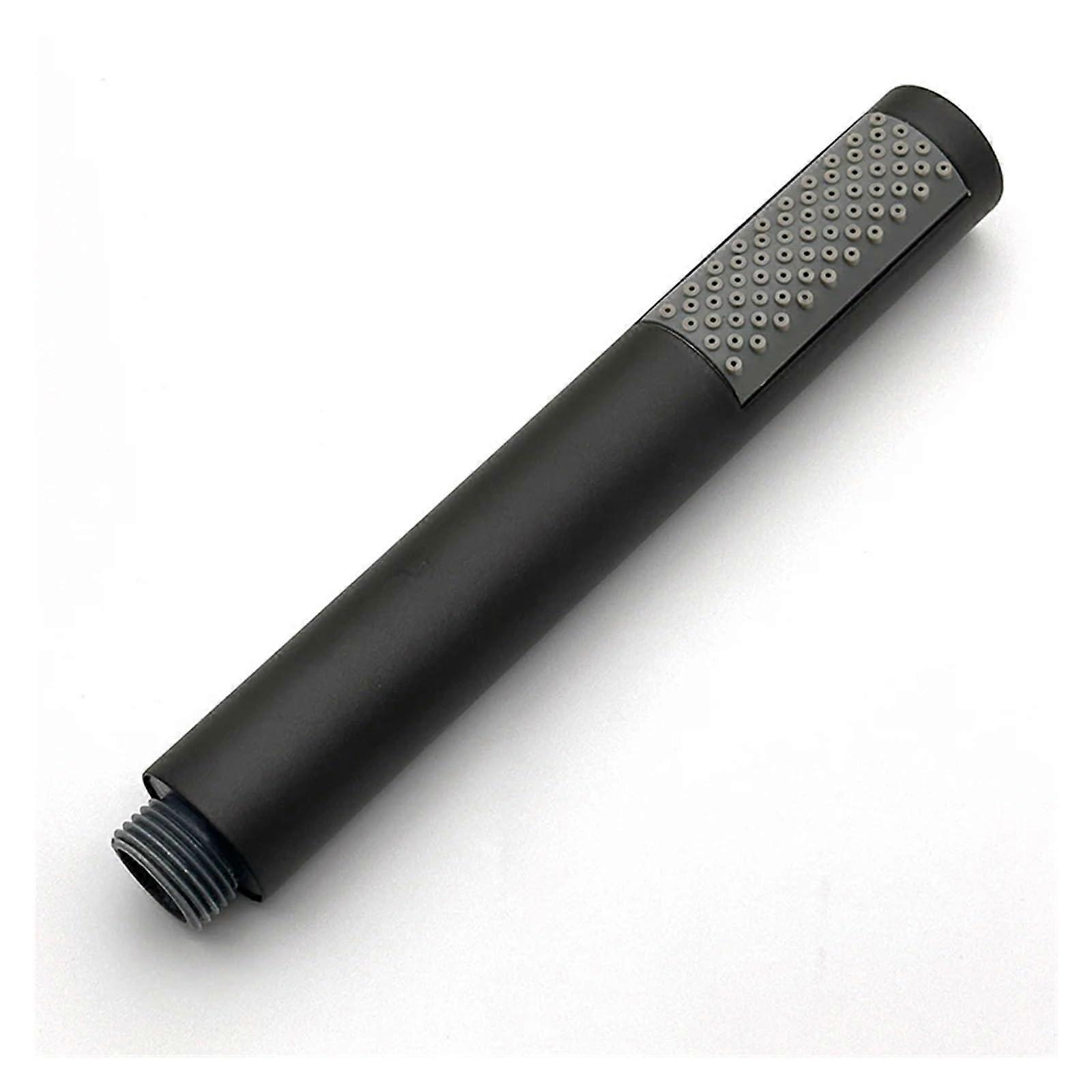 Round Chrome Handheld Shower Head with Wall Mount Bracket for Easy Bathroom Cleaning Gungray