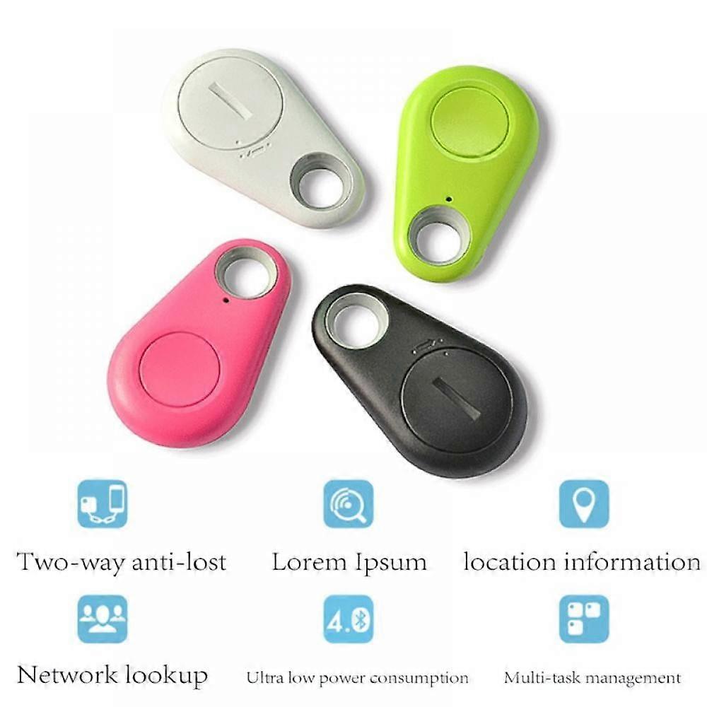4 Pack Smart GPS Tracker Key Finder Locator APP Control Compatible iOS Android