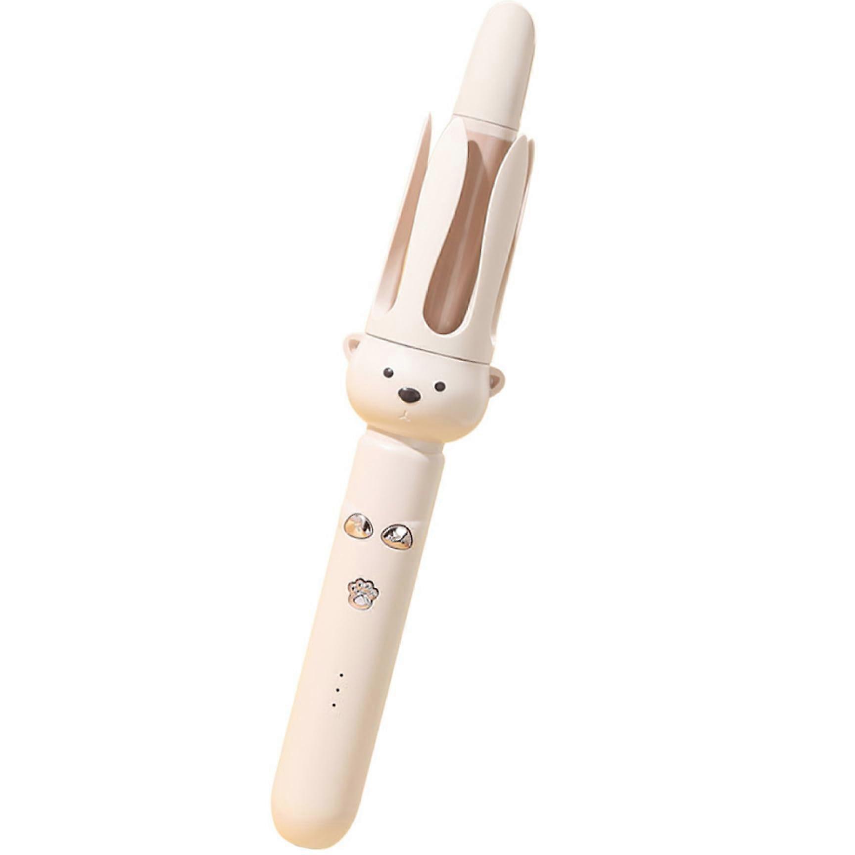 Automatic Curling Iron with Timer, Negative Ion Rotating Barrel, 1.1 Inch, 3 Heat Settings for Women