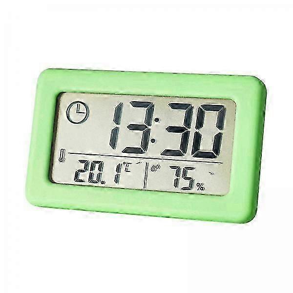 5x Digital Alarm Clock Hygrometer Hanging Display Humidity Mute Study Room