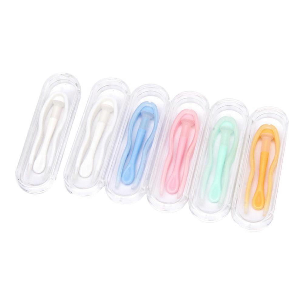 Lens Removal Tool Contacts Tweezers for Easy Use 12Sets Assorted Color