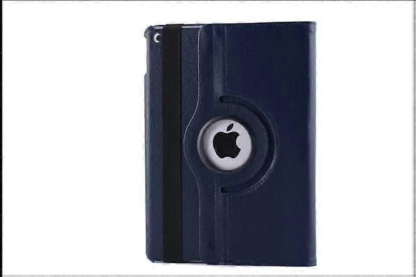 Stylish Case For Ipad Mini6/7 Royal Blue Rotating Leather Litchi Texture