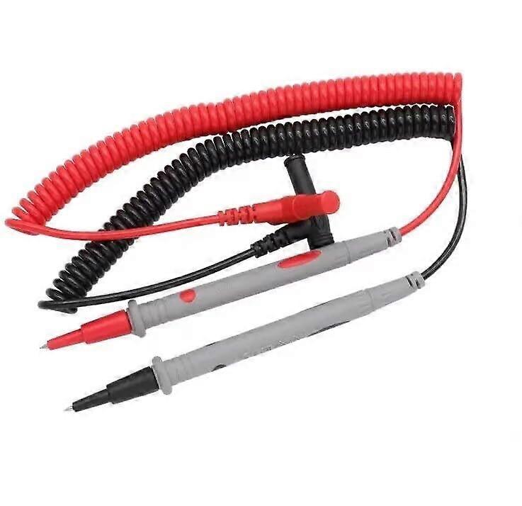 Digital Multimeter Test Leads 20A 1000V Gold Plated Needle Tip Probes for Precision Electrical Measurement