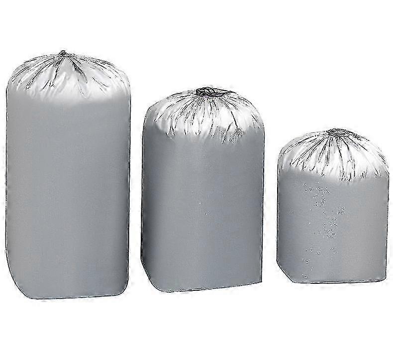 3 Reusable Oversized Storage Bags, Waterproof Travel Laundry Bag With Drawstring