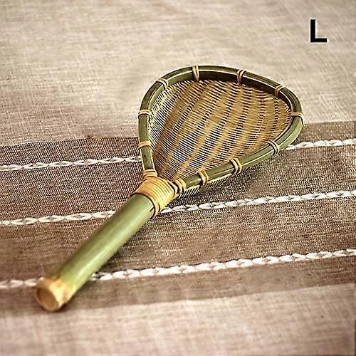 Handmade Bamboo Colander Strainer for Noodles Rice Beans EcoFriendly Kitchen Use