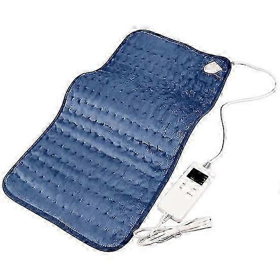 Adjustable Temperature Electric Heating Pad with Auto Shut-Off, Soft Rectangular Warming Blanket for Home Use