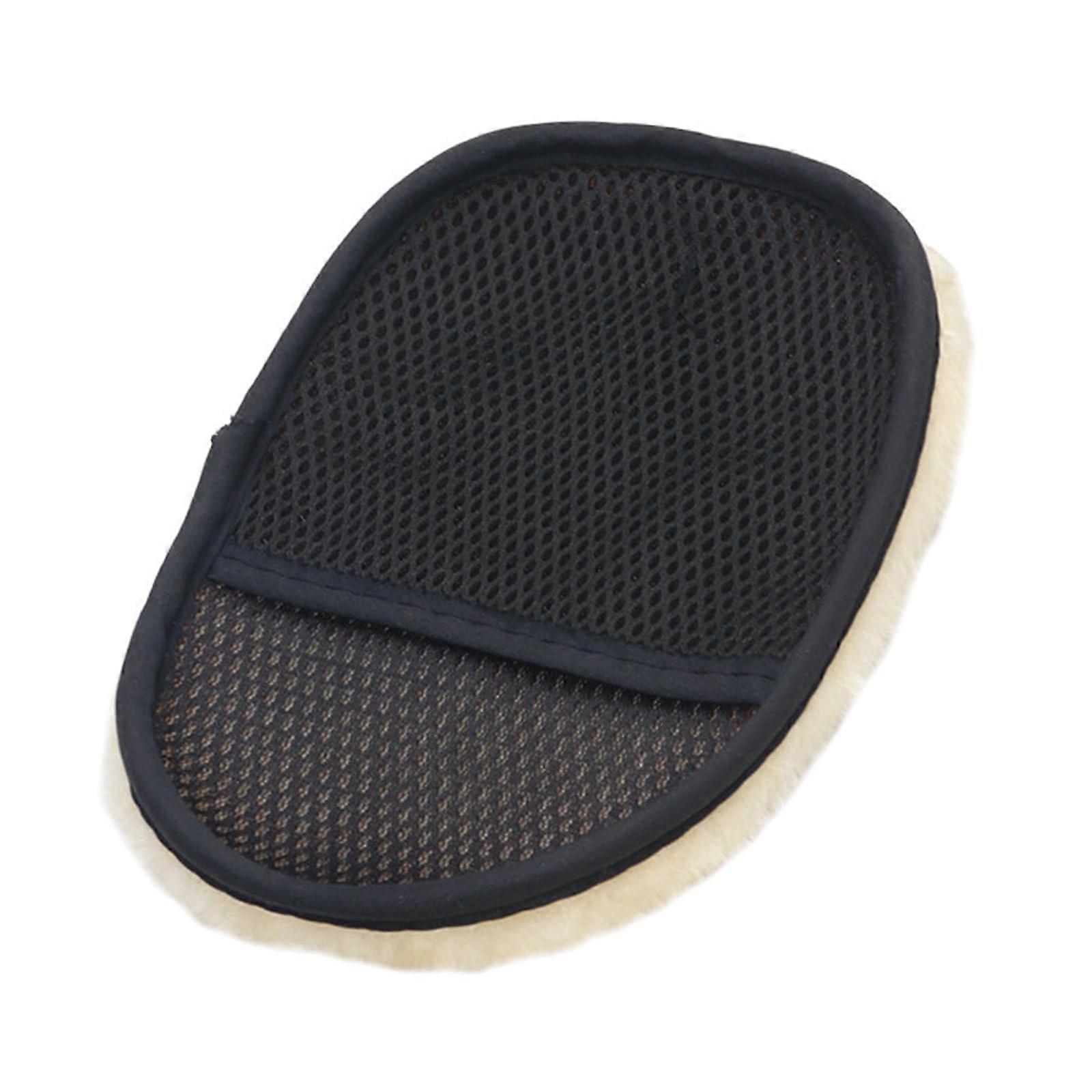 Car Wash Mitt Microfiber Glove with  Absorbent Sponge for Scratch MultiSurface Cleaning