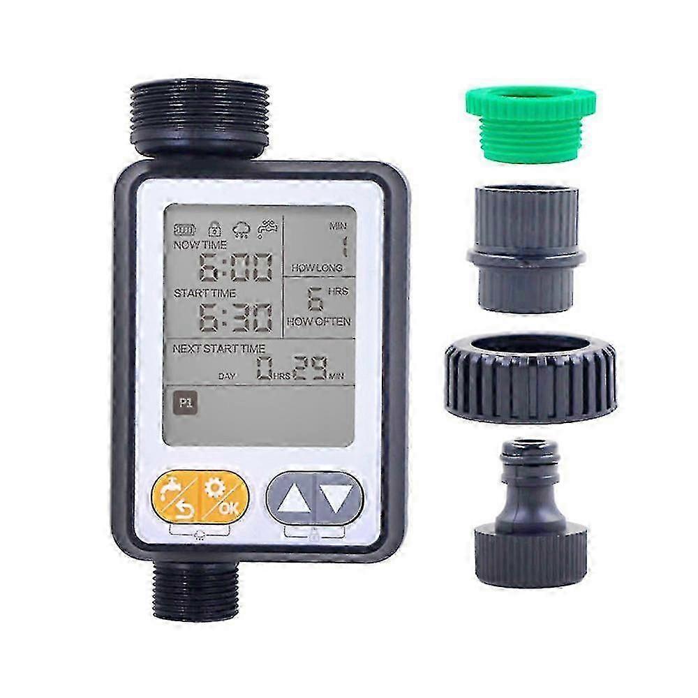 Multifunctional Faucet Timer, Drip and Lawn Irrigation System, 1 Outlet