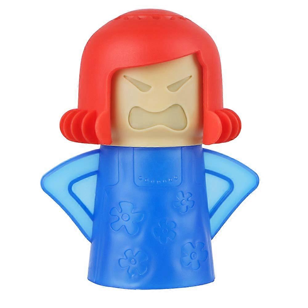 Microwave Cleaner Blue Temperature Steam Cleaning Tool for Quick Kitchen Crud Removal