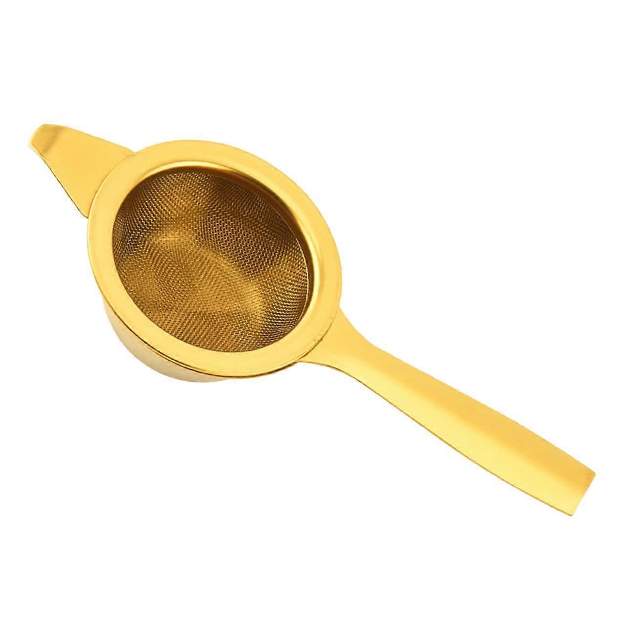 Stainless Steel Tea Infuser with Long Handle Fine Mesh Strainer for Loose Leaf Tea Reusable Filter