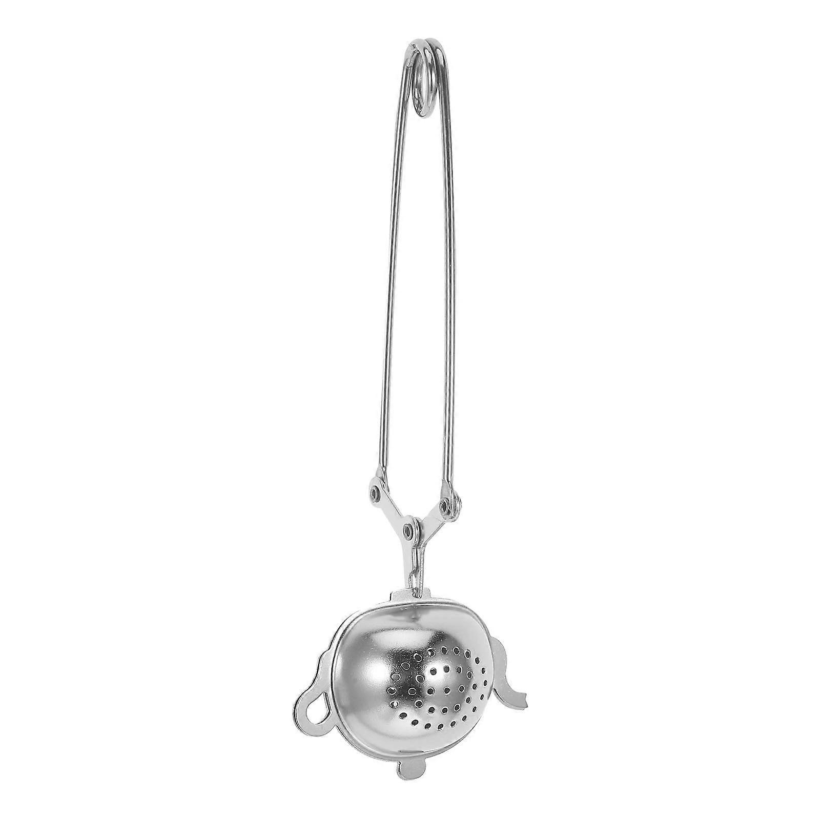 Stainless Steel Tea Infuser with Handle for Loose Leaf Tea Strainer Residue Brewing