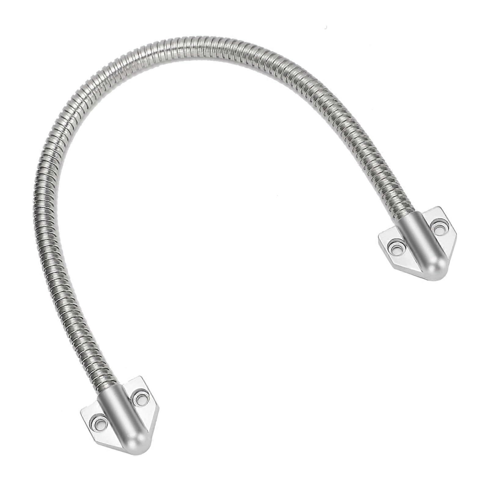 Armored Door Loop Stainless Steel 6Inch Flexible Cable Protector for Access Control Systems