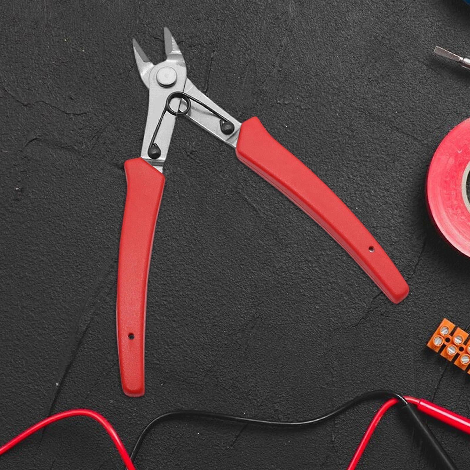 Diagonal Cutters Soft Copper Wire Snips Wire Cutters for Electronics Cutting