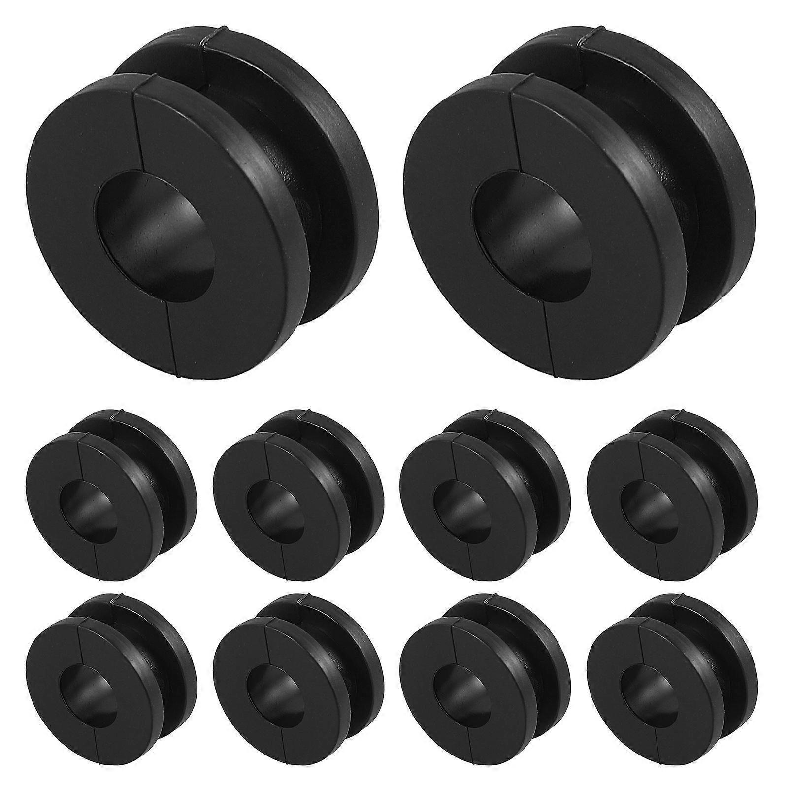 10pcs Universal Rear Shock-absorbers Pad Bushing Protector Rubber Ring For Motorcycle Electric Vehicle