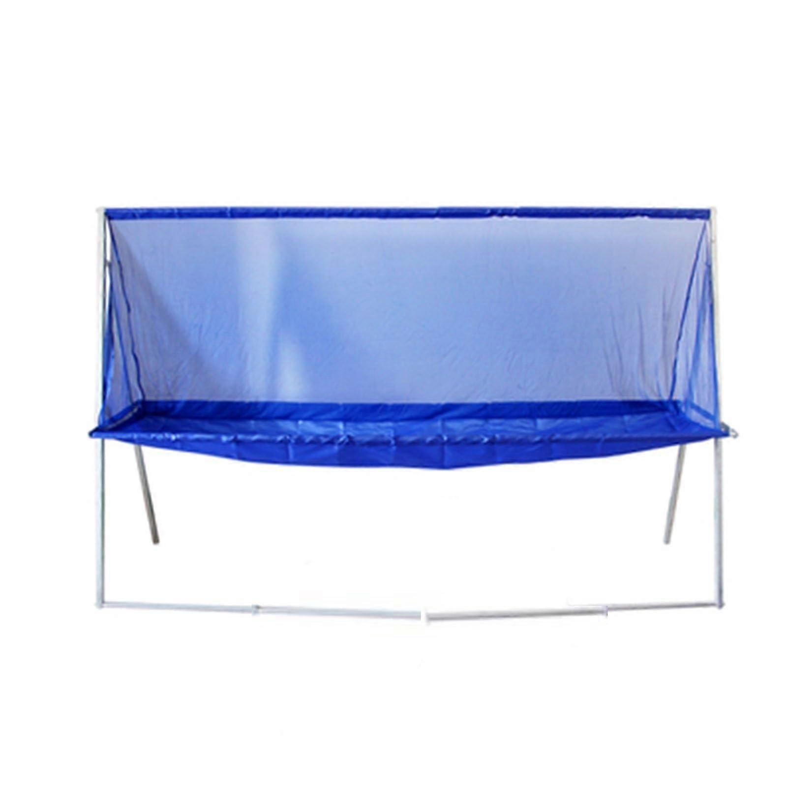 Foldable Table Tennis Practice Net with Wide Side Coverage for Ping Pong MultiBall Drills