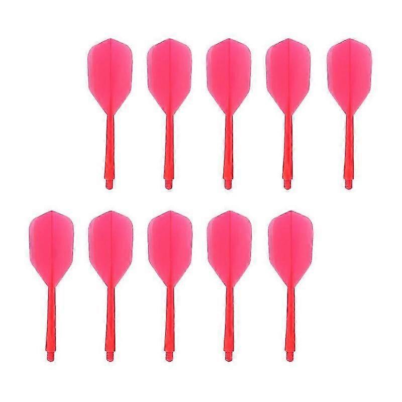 Integrated shafts and plastic flights dart set 10 pcs