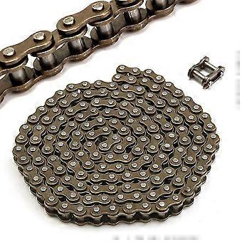 1 paquet de chaîne pour mini moto, pignon 25H, 136 maillons, pour mini moto de poche 47cc 49cc
