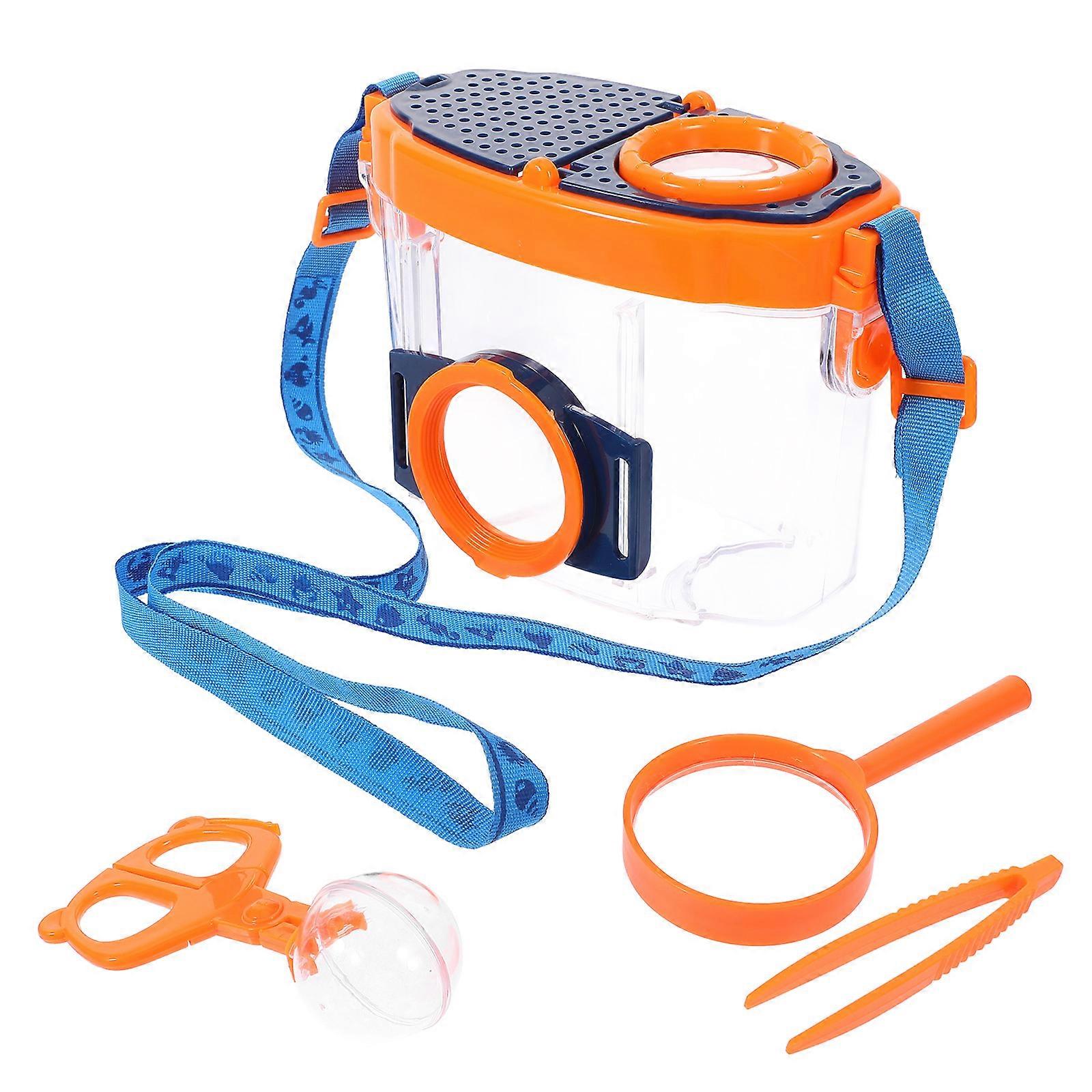 Kids Outdoor Explorer Tool Insect Observation Box Kit 1Set