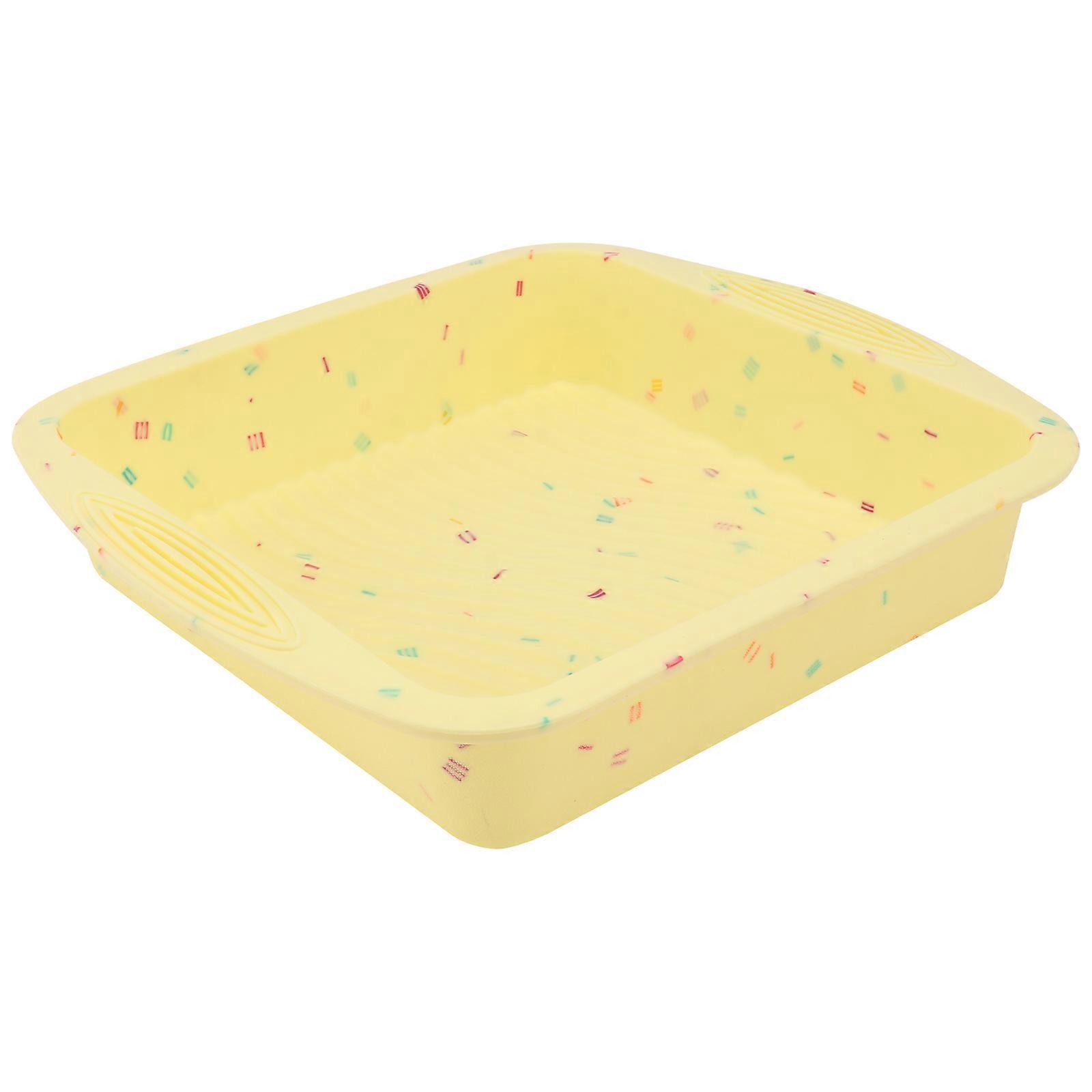 Bread Baking Pan Flexible Design Baking Tool Food-grade Silicone 1Set