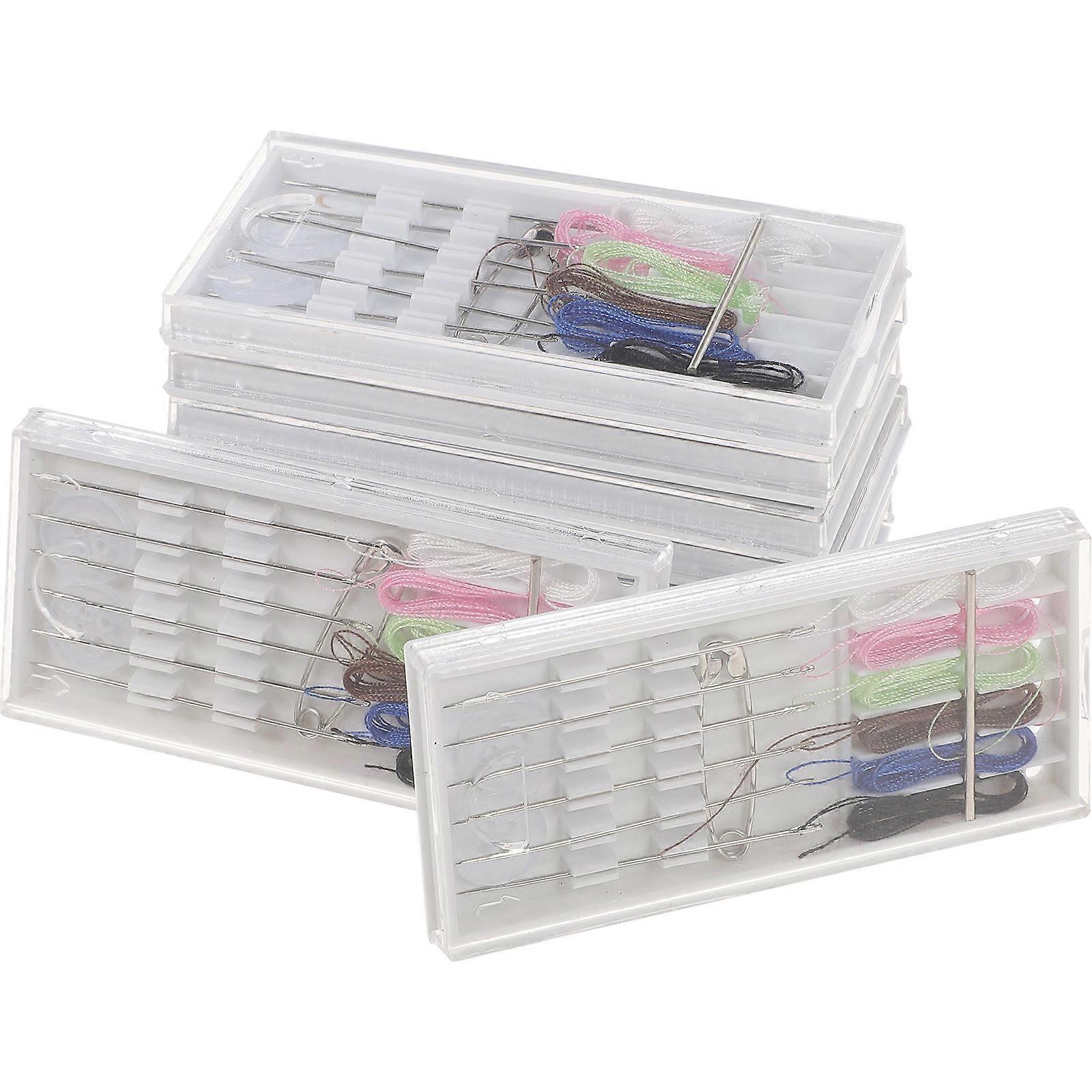 Sewing Thread Kit Multifunctional Needle for Sewing Work Portable 10Packs
