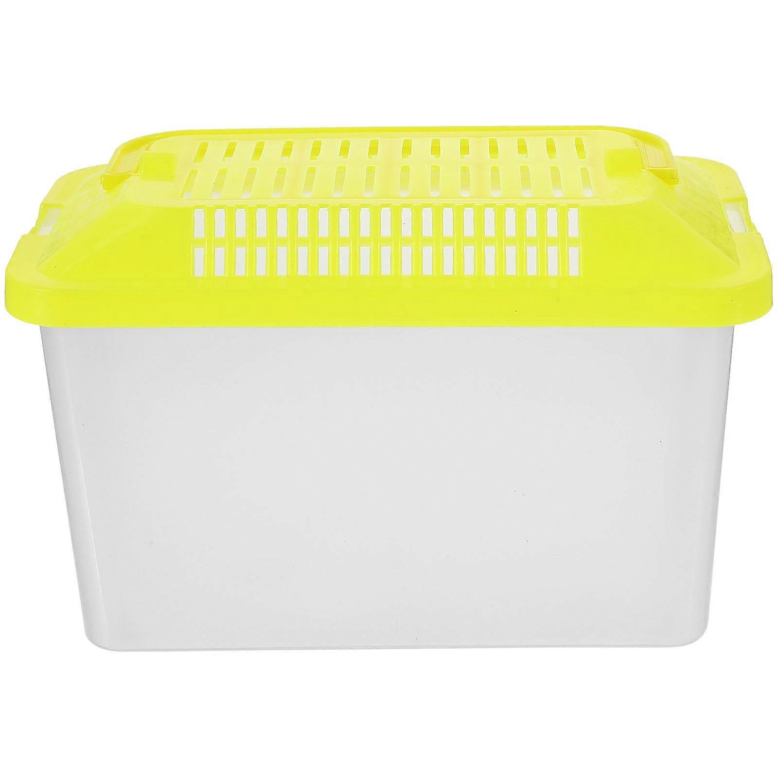 Portable Fish Tank Turtle Holder for Storage Transparent Turtle Box