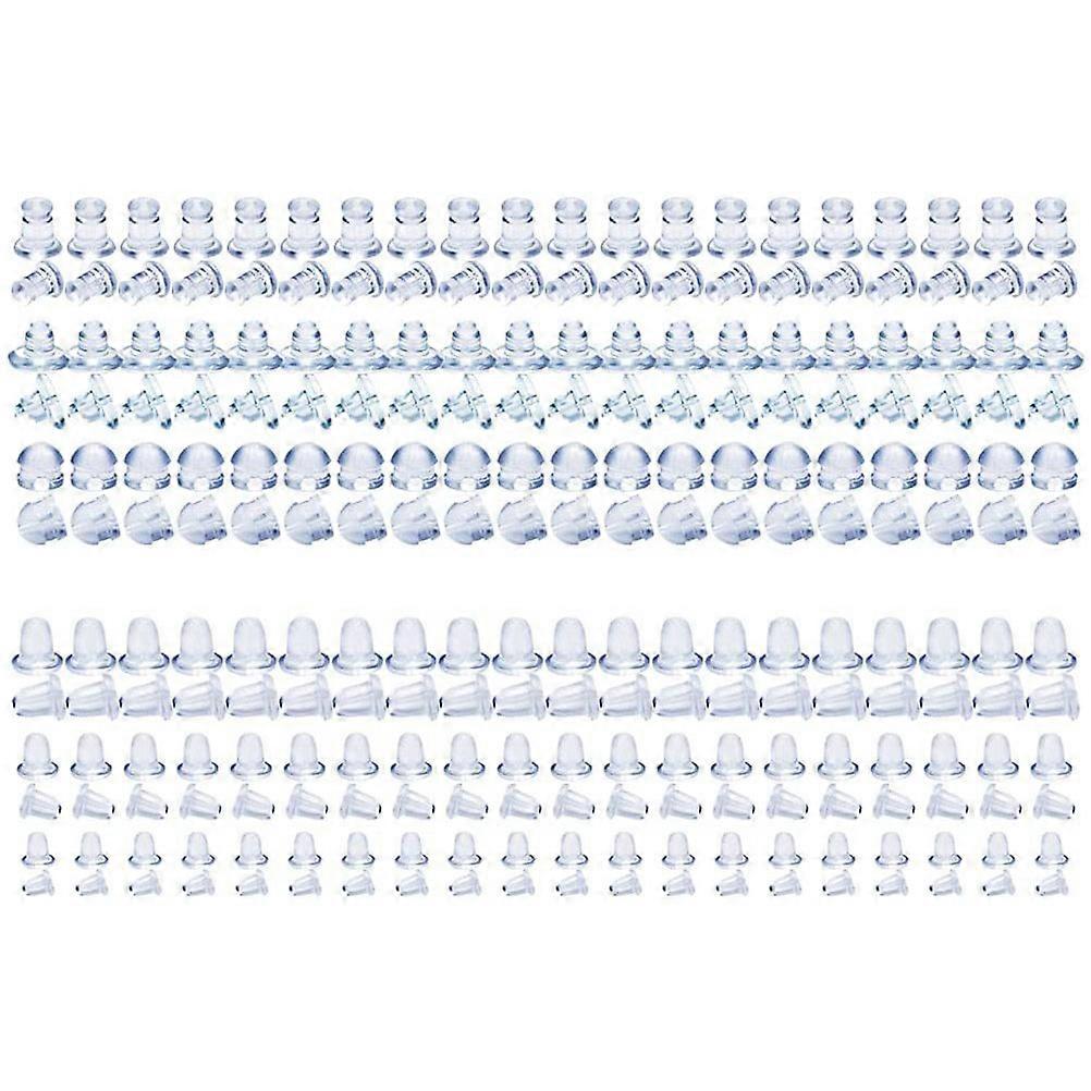 Silicone Ear Stud Backs Earring Backs for Antislip Use 1 Box