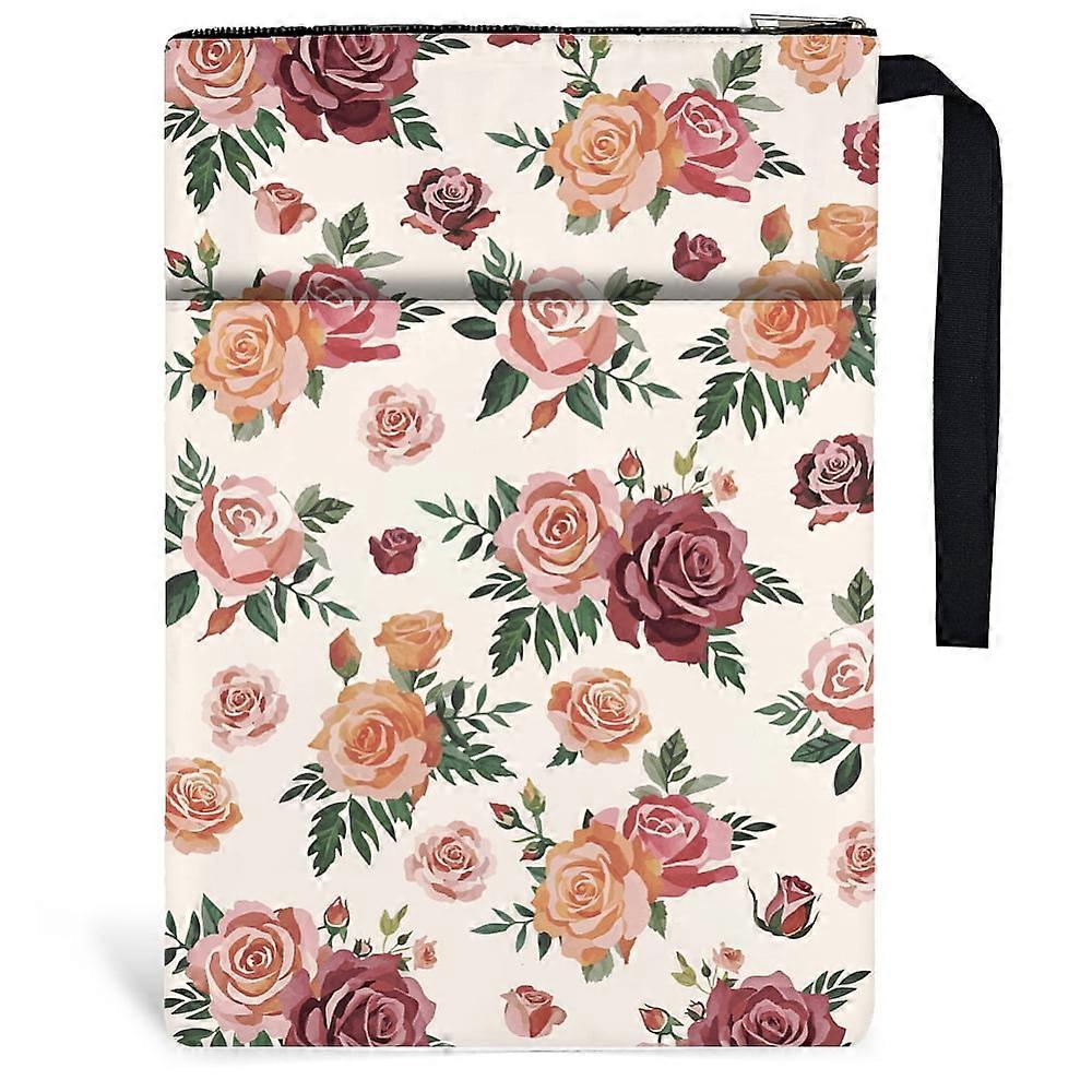 Polyester Book Cover Notebook Wraps Rectangle June Rose 340x240mm