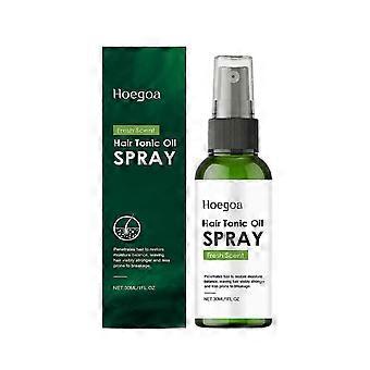 Óleo de Crescimento de Cabelo em Spray com Óleo de Semente de Alecrim & Abóbora, Tratamentos Naturais para Queda de Cabelo Promove o Crescimento Reduz a Perda de Afinamento Fortalece o Couro Cabeludo Nutre