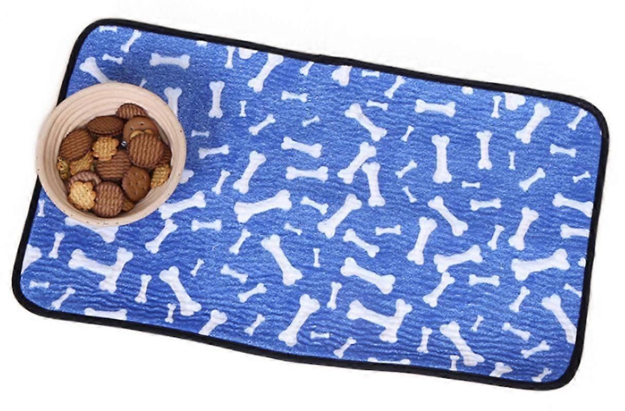 (blue 3045cm)retro Pet Placemat