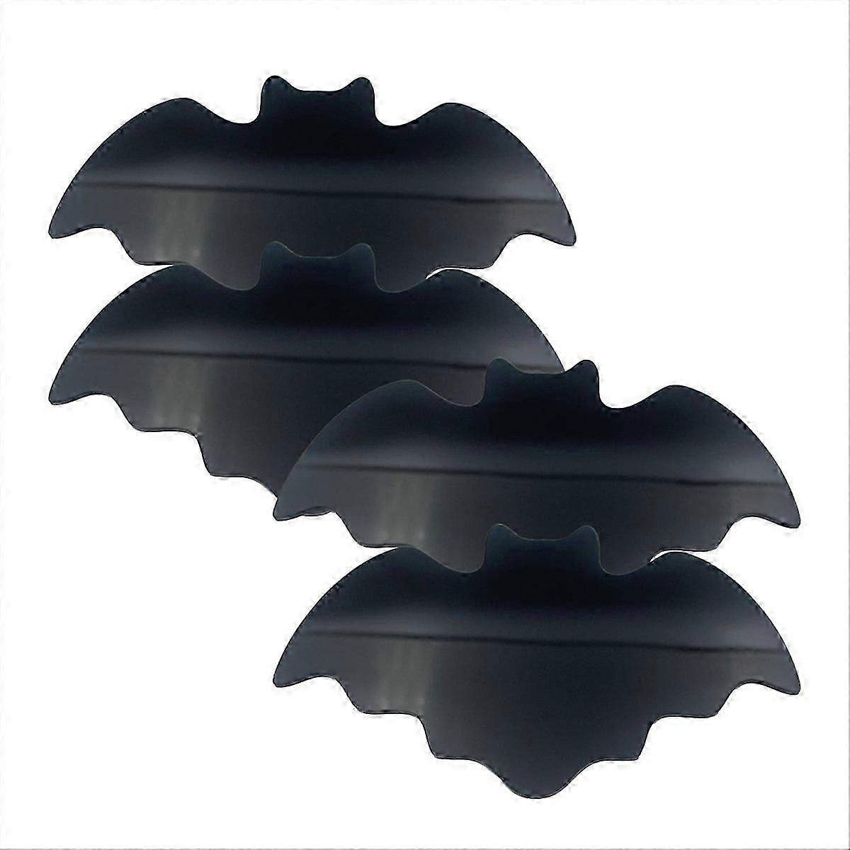 4PCS Halloween Bat Spider Acrylic Coasters