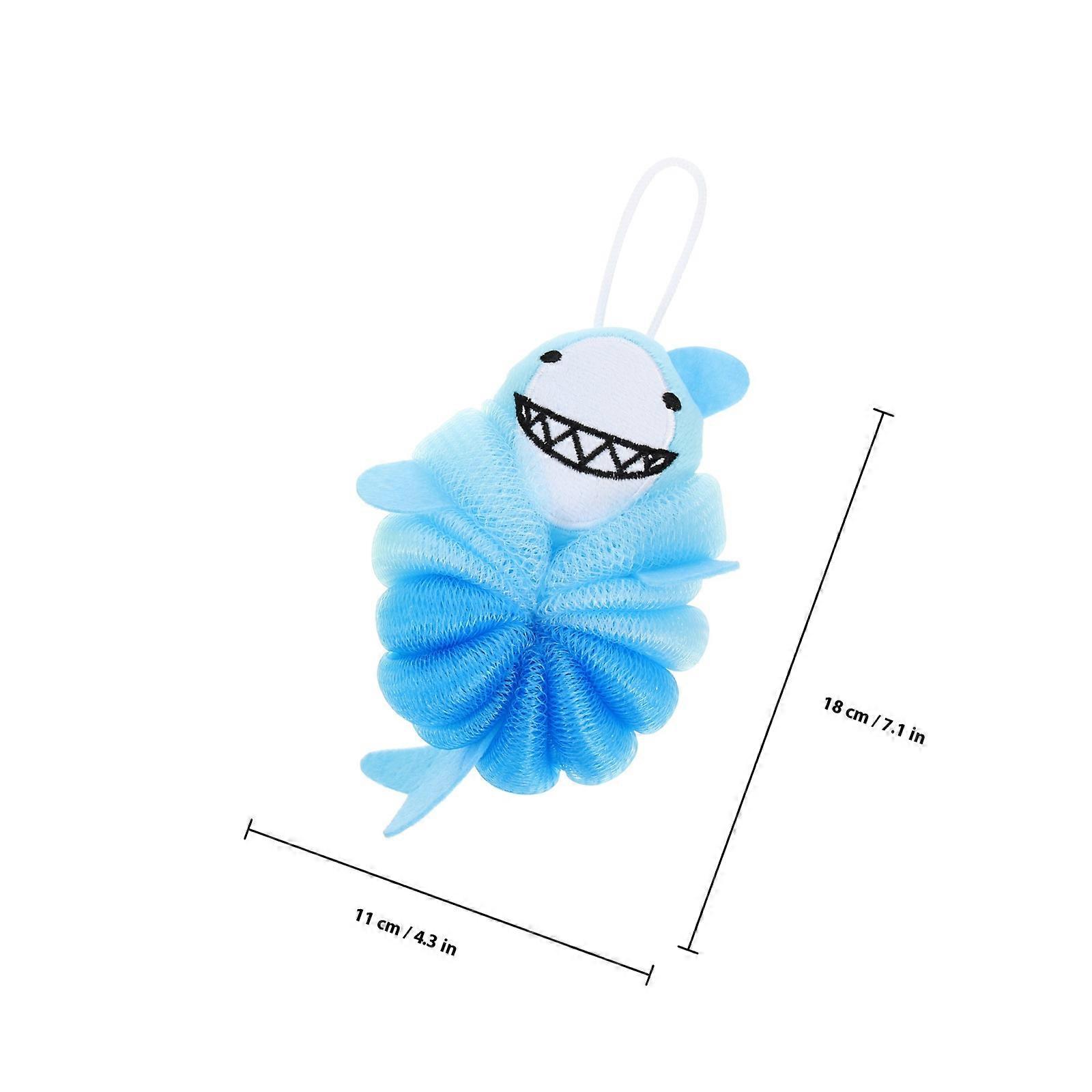 Skin Cleaning Scrubber Cartoon Bath Sponge for Bath 2Pcs Pe Material