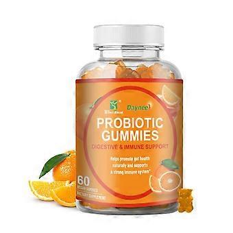 Probiotische voedingsgummies (gels en kauwtabletten) - 60 stuks - Sinaasappelsmaak