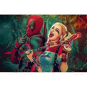 Jigsaw Puzzle for Adults Jigsaw Puzzle Set Offers Free Time for the Family (Sexy Harley Quinn)