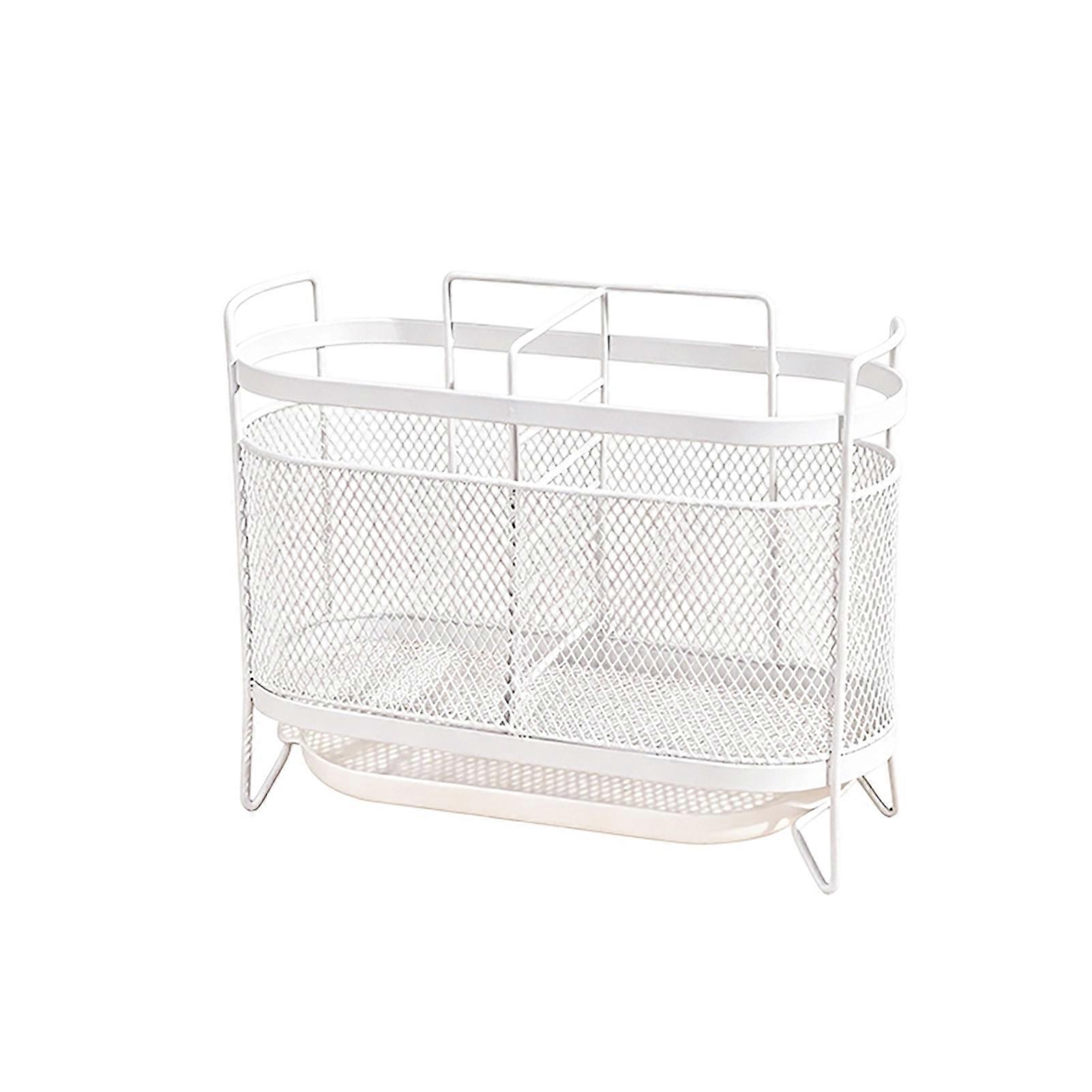 Kitchen Countertop Rack - Self-Draining & Easy Clean - for Knives & Tableware