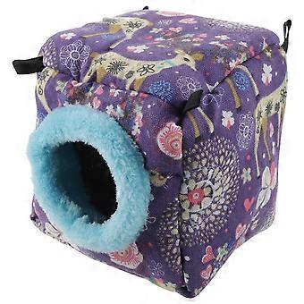 Nid pour perroquet, coussin de couchage en éponge pour animaux de compagnie, 1 pièce, maison chaude pour animaux