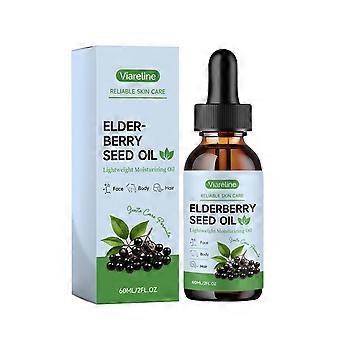 Elderberry Seed Oil, Multi-Use Moisturizing Oil for Face, Body & Hair, 60ml