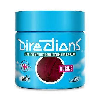 La Riche Directions Semi-permanente Haarfarbe, 88-ml-Dosen – Rubin