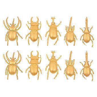 2 Sets Simulated Beetle Realistic Insects Bug Toys Kids Boys Toys for Education 2026