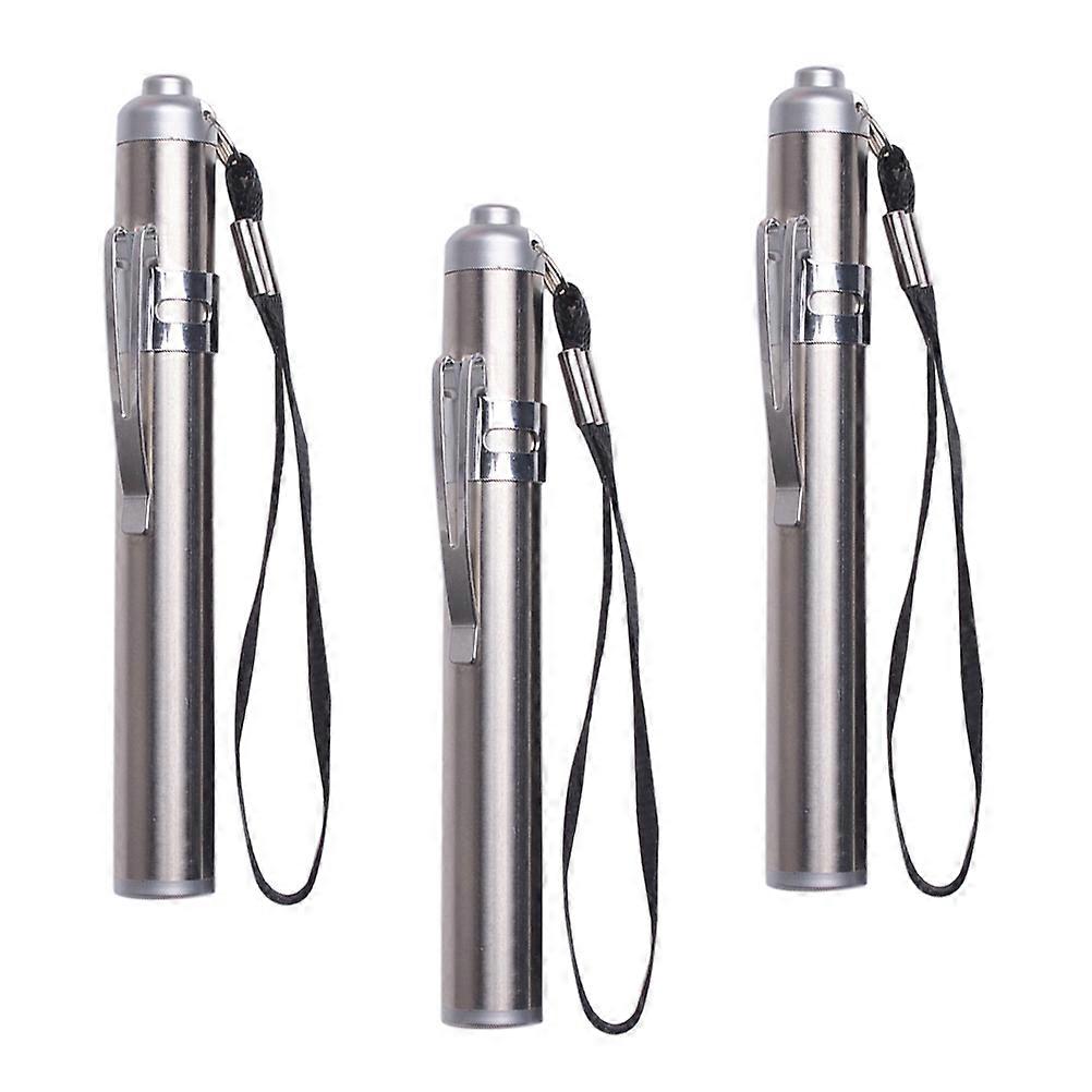 3pcs Mini LED Flashlight Portable Waterproof Flashlights Outdoor Lighting Tool