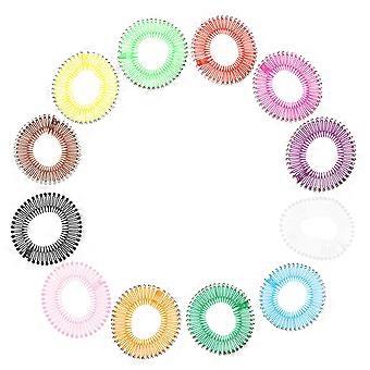12Pcs Stretch Hair Comb Headband Propylene Hair Wrap Hairband Holder Hair Accessories