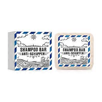 Vegan Solid Anti-Dandruff Shampoo Bar - 3-in-1 Shower Soap for Hair, Face & Body, for Men & Women