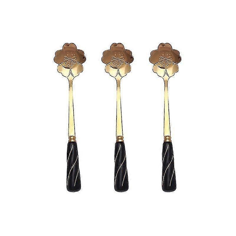 3pcs Kitchen Tableware, Creative Plants Simulated Spoon